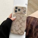 Coach コーチハイブランドiphone16pro/17 15plusカバー人気アイフォン17pro max/16 15 proケースハイブランドアイフォン17 air 16 15 14 ケーストランク型ブランド携帯ケースiphone17 16e 16 15 pro max 14plus/13 pro maxケース手帳型