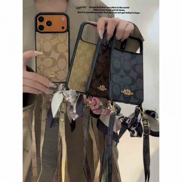 Coach コーチiphone air 17 pro max 14 16 pro 15 plus 16eケースブランドカード入れ人気アイフォン17pro max/16 15 proケースアイフォン17 pro 16e 15/14/13/ 12 pro maxケースパロディーブランド携帯ケースiphone17 16e 16 15 pro max 14plus/13 pro maxケース手帳型