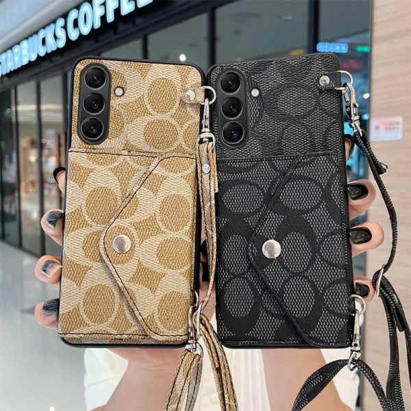 Coach コーチsamsung s26 s25plus s24 S23 Ultra SC-52D s23 s24 plus SC-51Eケースブランドメンズgalaxy s26ultra s25 s23+ s24  ultraケースGalaxy s25/s26/ S24 Ultra SCG26/s23ultraケースハイブランドバッグ型レディースメンズ