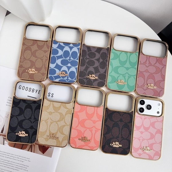 Coach コーチiphone 18pro air 17 pro max 14 16 pro 15 plus 16eケースブランドカード入れハイブランドiphone ultra/18pro max/17/16pro/17e 15plusカバーiphone15 plus 18 16 17pro max 16eケースブランドコピーメンズハイブランドアイフォン18pro max 17e 16 15 14 ケーストランク型