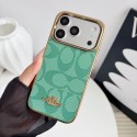 Coach コーチiphone 18pro air 17 pro max 14 16 pro 15 plus 16eケースブランドカード入れハイブランドiphone ultra/18pro max/17/16pro/17e 15plusカバーiphone15 plus 18 16 17pro max 16eケースブランドコピーメンズハイブランドアイフォン18pro max 17e 16 15 14 ケーストランク型