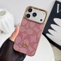 Coach コーチiphone 18pro air 17 pro max 14 16 pro 15 plus 16eケースブランドカード入れハイブランドiphone ultra/18pro max/17/16pro/17e 15plusカバーiphone15 plus 18 16 17pro max 16eケースブランドコピーメンズハイブランドアイフォン18pro max 17e 16 15 14 ケーストランク型