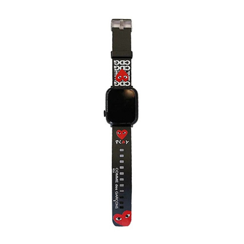 CDG ハイブランドApple Watch 8/7ベルト かわくぼれいおしゃれ高