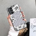 ディオールハイブランドGalaxy A72ケースかわいいクマ柄ギャラクシーカバーGalaxy A52ケース高品質 革紋カップル型Galaxy A52/A72ケース