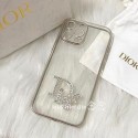 ディオール iphone14proケースハイブランドDIOR 透明ソフトカバーアイフォン14pro max/14plus/14カバー キラキラ ラインストーンが入ってiphone13/13pro/13pro maxケース 大人気