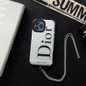 ディオール iphone14ケースハイブランドDIOR シルバースマホケース iphone14plus/14pro maxケース ファッション潮流 iphone13/13pro/13pro maxカバー激安