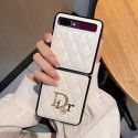 Dior ディオールブランドギャラクシーZ フォールド5 4 3 2ケース男女galaxy z flip5ケースブランドGalaxyカバー高品質手帳型Galaxy Zflip4ケースブランド