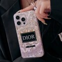 Dior ディオールハイブランドiphone14pro/14 15plusカバー韓国風iphone14/13/15pro maxケースレディース斜め掛けアイフォン15/14/13/ 12 pro maxケースパロディーハイブランドアイフォン15 14ケーストランク型