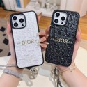 Dior ディオールiphone14 16 pro 15 plus 16eケースブランドカード入れ韓国風iphone16/14/13/15pro maxケースレディース斜め掛けiphone15 plus14 16 pro max 16eケースブランドコピーメンズブランド携帯ケースiphone 16 15 pro max 14plus/13 pro maxケース手帳型