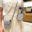 Dior ディオールgalaxy zflip4 5 6 7ケースブランドハイブランドギャラクシー z フリップ5 4 6 7ケースブランドGalaxy z flip5  6 7カバー高品質手帳型Galaxy Zflip4 5 6 7ケースブランド