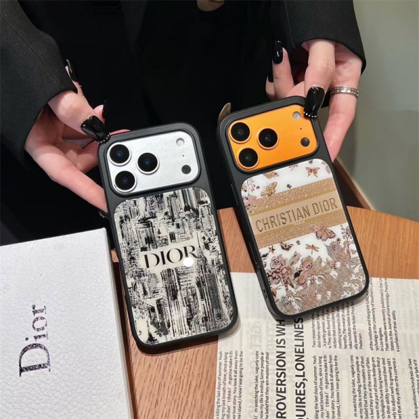 Dior ディオールiphone air 17 pro max 14 16 pro 15 plus 16eケースブランドカード入れ人気アイフォン17pro max/16 15 proケース韓国風iphone 16/14/13/15/ airケースレディース斜め掛けブランド携帯ケースiphone17 16e 16 15 pro max 14plus/13 pro maxケース手帳型