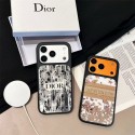 Dior ディオールiphone air 17 pro max 14 16 pro 15 plus 16eケースブランドカード入れ人気アイフォン17pro max/16 15 proケース韓国風iphone 16/14/13/15/ airケースレディース斜め掛けブランド携帯ケースiphone17 16e 16 15 pro max 14plus/13 pro maxケース手帳型