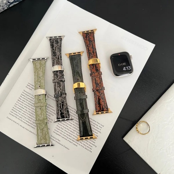 Dior ディオールハイブランドアップルウォッチs11 ULTRA3 10 ultra2 バンド 49mm 46mm 45mm アップルウォッチうutlra3 ultra2 s10 9 11ストラップブランドレザーブランドアップルウォッチ11 10 9 8 7バンド腕飾りアップルウォッチ11 10 9 8 バンドハイブランドコピー