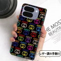 Gucci グッチブランドアイフォン ultra 折り畳みケース 男女 galaxy z flip fold 8 7 5 4 6ケース ブランドGalaxy z flip5  6 7 8カバー高品質 手帳型 グーグル ピクセルPro 11 10 9 fold 8ケースブランド