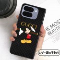 Gucci グッチブランドアイフォン ultra 折り畳みケース 男女 galaxy z flip fold 8 7 5 4 6ケース ブランドGalaxy z flip5  6 7 8カバー高品質 手帳型 グーグル ピクセルPro 11 10 9 fold 8ケースブランド