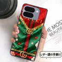 Gucci グッチ iPhone Duo 2026専用折り畳みケース人気Galaxy Z fold 8 ultra 7 4 5 6ケース革製Google Pixel Pro 11 10 9 foldハイブランドギャラクシー z フリップ8 5 4 6 7ケースグッチブランドGalaxy z fold8 ultra/7/6/5/4カバー高品質