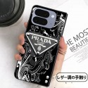 Prada プラダiPhone ultra 折り畳みケースハイブランドブランドギャラクシーZ フォールド8 7 6 5 4 3 2ケース男女galaxy z flip8 7 5 4 6ケース ブランド グーグル ピクセルPro 11 10 9 foldカバー高品質