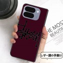 Stussy アイフォン ultra 折り畳みケースブランドgalaxy z fold 8 7 6 5 4 3 2ケースハイブランドギャラクシー z フリップ8 5 4 6 7ケース 手帳型 Google Pixel Pro 11 10 9 foldケースブランド