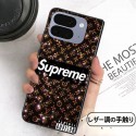 Supreme シュプリームgalaxy zflip 8 4 5 6 7ケースブランドアイフォン ultra fold 折り畳みカバー ギャラクシーZ フォールド8 7 6 5 4 3 2ケース 男女 グーグル ピクセルPro 11 10 9 foldケースブランドGalaxy z flip5  6 7 8カバー高品質