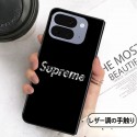 Supreme シュプリームgalaxy zflip 8 4 5 6 7ケースブランドアイフォン ultra fold 折り畳みカバー ギャラクシーZ フォールド8 7 6 5 4 3 2ケース 男女 グーグル ピクセルPro 11 10 9 foldケースブランドGalaxy z flip5  6 7 8カバー高品質