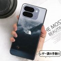 ザノースフェイス THE NORTH FACE 人気 アイフォン ultra 折り畳みケース革製ハイブランドギャラクシー z フリップ8 5 4 6 7ケースブランド グーグル ピクセルPro 11 10 9 foldカバー 高品質 手帳型 Galaxy Z FOLD 4 5 6 7 8ケースブランド