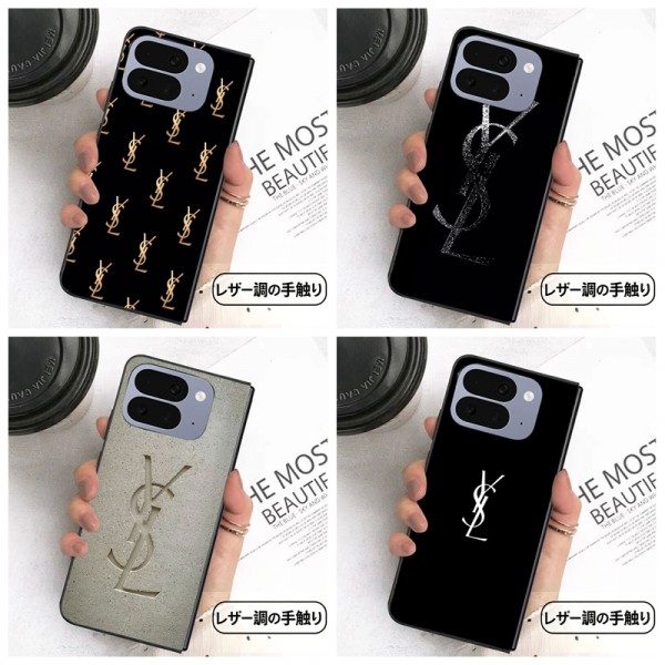 Ysl イヴサンローランアイフォン ultra 折りたたみケースブランドgalaxy z fold 8 ultra 7 6 5 ケースハイブランドギャラクシー z フリップ8 5 4 6 7ケースブランドGoogle Pixel Pro 11 10 9 foldケース