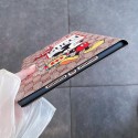 グッチブランドipad 9ケースかわいいミッキーマウス柄ipad pro12.9インチケース2018/2020/2021 Gucci定番プリントiPad air3/4カバー落下防止ipad mini 6ケース