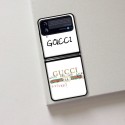 グッチブランドGalaxy Zflip4ケース Gucci おしゃれ 高品質 ギャラクシー z flip4カバー レディースメンズ人気 galaxy z flip4ケース激安