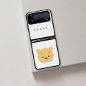 グッチ Galaxy Z flip3ケースブランドGucci おしゃれ 質感 galaxy zflipカバーかわいいディズニー柄ギャラクシー Zフリップ3ケース大人気