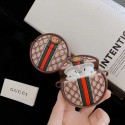 グッチairpods pro2ケースブランド Gucci ブラウンシリコン airpods 3ケース チェーン付き便利 airpods 3 2 1カバー 大人気