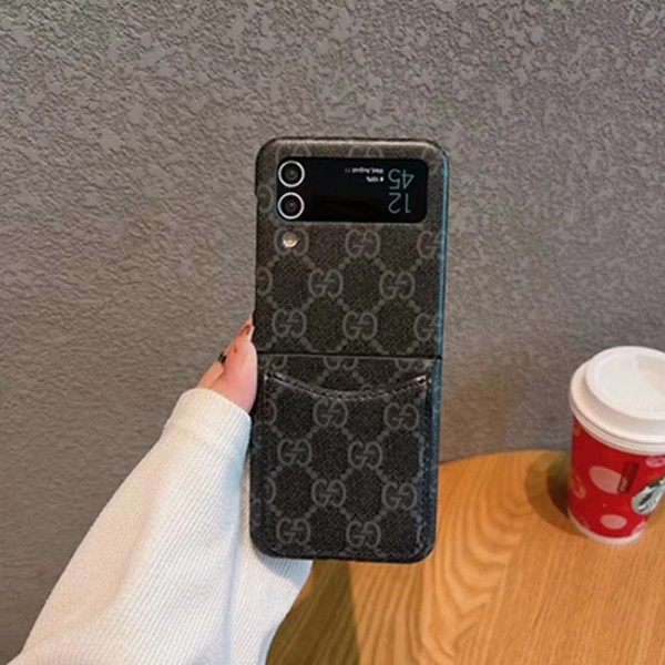 Gucci グッチgalaxy zflip4 5ケースブランドgalaxy zfold5 4 3 2ケースハイブランド男女galaxy z flip5ケースブランドGalaxyカバー高品質