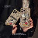Gucci グッチiphone14 16 pro 15 plusケースブランドカード入れハイブランドiphone14pro/16 15plusカバーアイフォン16 15/14/13/ 12 pro maxケースパロディーブランド携帯ケースiphone 16 15 pro max 14pro/13 pro maxケース手帳型