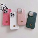 Gucci グッチiphone14 16 pro 15 plusケースブランドカード入れ韓国風iphone16/14/13/15pro maxケースレディース斜め掛けアイフォン16 15/14/13/ 12 pro maxケースパロディーハイブランドアイフォン16 15 14ケーストランク型