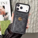 Gucci グッチハイブランドiphone16pro/17 air 15plusカバー人気アイフォン17pro max/16 15 proケースアイフォン17 pro 16e 15/14/13/ 12 pro maxケースパロディーブランド携帯ケースiphone17 16e 16 15 pro max 14plus/13 pro maxケース手帳型