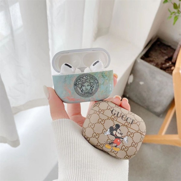 Gucci グッチブランドエアーポッズ プロ2ケース落下防止airpods 3 4 pro2ケースハイブランドコピーエアーポッズ4 3 pro2ケースブランドレディースハイブランドエアーポッズ3 4ケースジャケット