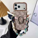 Gucci グッチハイブランドiphone16pro/17 15plusカバー韓国風iphone 16/14/13/15/ airケースレディース斜め掛けiphone15 plus 14 16 17pro max 16eケースブランドコピーメンズハイブランドアイフォン17 air 16 15 14 ケーストランク型