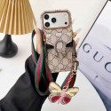 Gucci グッチ韓国風iphone 16/14/13/15/ airケースレディース斜め掛けアイフォン17 pro 16e 15/14/13/ 12 pro maxケースパロディハイブランドアイフォン17 air 16 15 14 ケーストランク型ブランド携帯ケースiphone17 16e 16 15 pro max 14plus/13 pro maxケース手帳型