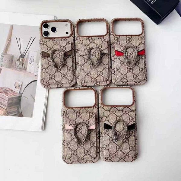 Gucci グッチiphone air 17 pro max 14 16 pro 15 plus 16eケースブランドカード入れハイブランドiphone16pro/17 15plusカバーアイフォン17 pro 16e 15/14/13/ 12 pro maxケースパロディーブランド携帯ケースiphone17 16e 16 15 pro max 14plus/13 pro maxケース手帳型