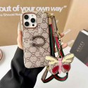 Gucci グッチハイブランドiphone16pro/17 15plusカバー韓国風iphone 16/14/13/15/ airケースレディース斜め掛けアイフォン17 pro 16e 15/14/13/ 12 pro maxケースパロディーハイブランドアイフォン17 air 16 15 14 ケーストランク型