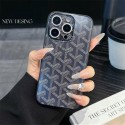 Goyard ゴヤールiphone14 16 pro 15 plus 16eケースブランドカード入れ韓国風iphone16/14/13/15pro maxケースレディース斜め掛けアイフォン16e 15/14/13/ 12 pro maxケースパロディーブランド携帯ケースiphone 16 15 pro max 14plus/13 pro maxケース手帳型