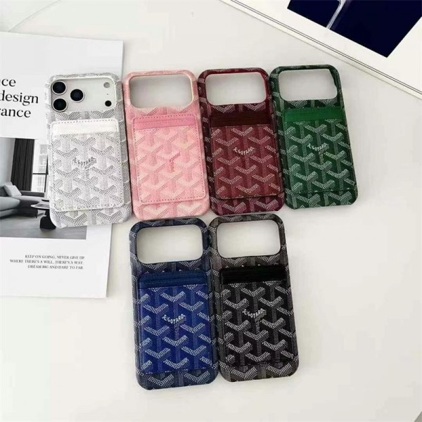 Goyard ゴヤールハイブランドiphone16pro/17 air 15plusカバー人気アイフォン17pro max/16 15 proケースiphone15 plus 14 16 17pro max 16eケースブランドコピーメンズハイブランドアイフォン17 air 16 15 14 ケーストランク型
