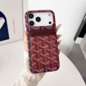 Goyard ゴヤールハイブランドiphone16pro/17 air 15plusカバー人気アイフォン17pro max/16 15 proケースiphone15 plus 14 16 17pro max 16eケースブランドコピーメンズハイブランドアイフォン17 air 16 15 14 ケーストランク型