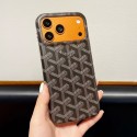 Goyard ゴヤールiphone 18pro air 17 pro max 14 16 pro 15 plus 16eケースブランドカード入れアイフォン18 pro 17 pro 16e 15/14pro maxケースパロディーハイブランドアイフォン18pro max 17e 16 15 14 ケーストランク型ブランド携帯ケースiphone18 17 16e 16 15 pro max 14plus/13 pro maxケース手帳型