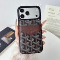 Goyard ゴヤールGalaxy s25+ S24 Ultra s26 plus s23ケースカード入れハイブランド革iphone 18promax 18pro 16 15 17 pro max 14 proカバー男女兼用ゴヤール iphone 18pro max 17 16 15 14 plus galaxy s26 s24 s25plus ultraケースブランドショルダーGalaxy s26+ s24 S23ultra s25ケースコピーブランド