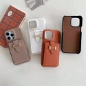 Hermes エルメスiphone14 16 pro 15 plus 16eケースブランドカード入れハイブランドiphone14pro/16e 15plusカバー人気アイフォン14pro max/16 15 proケースアイフォン16e 15/14/13/ 12 pro maxケースパロディー