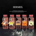 Hermes エルメスiphone17 pro max air 14 16 pro 15 plus 16eケースブランドカード入れ人気アイフォン17pro max/16 15 proケース韓国風iphone16/14/13/15 17airケースレディース斜め掛けiphone15 plus 14 16 17pro max 16eケースブランドコピーメンズ