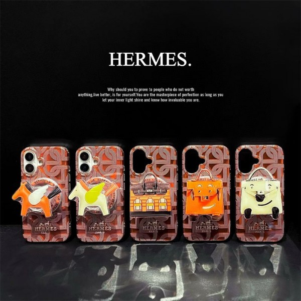 Hermes エルメスiphone17 pro max air 14 16 pro 15 plus 16eケースブランドカード入れ人気アイフォン17pro max/16 15 proケース韓国風iphone16/14/13/15 17airケースレディース斜め掛けiphone15 plus 14 16 17pro max 16eケースブランドコピーメンズ