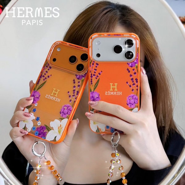 Hermes エルメスiphone air 17 pro max 14 16 pro 15 plus 16eケースブランドカード入れハイブランドiphone16pro/17 15plusカバー人気アイフォン17pro max/16 15 proケースハイブランドアイフォン17 air 16 15 14 ケーストランク型