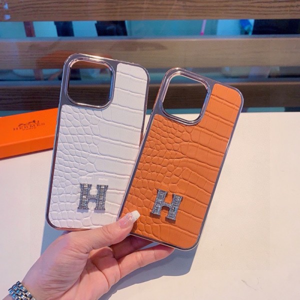 Hermes エルメスiphone air 17 pro max 14 16 pro 15 plus 16eケースブランドカード入れハイブランドiphone16pro/17 15plusカバー韓国風iphone 16/14/13/15/ airケースレディース斜め掛けハイブランドアイフォン17 air 16 15 14 ケーストランク型