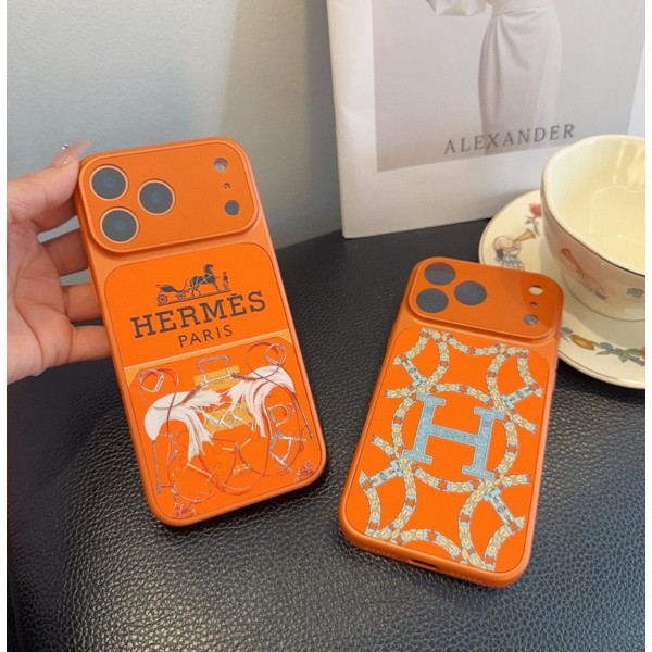 Hermes エルメスハイブランドiphone16pro/17 15plusカバー人気アイフォン17pro max/16 15 proケースハイブランドアイフォン17 air 16 15 14 ケーストランク型ブランド携帯ケースiphone17 16e 16 15 pro max 14plus/13 pro maxケース手帳型